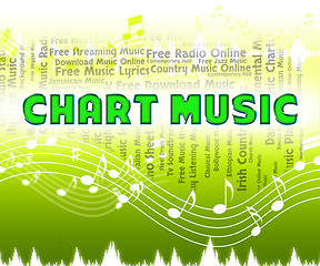 Image showing Chart Music Means Top Ten And Acoustic