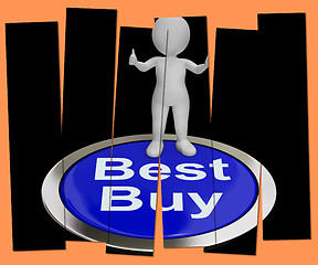 Image showing Best Buy Pressed Shows Quality Product Or Service