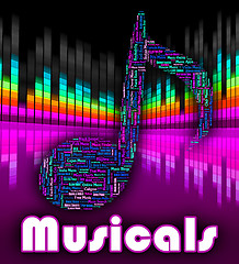 Image showing Musicals Music Shows Sound Track And Audio