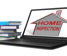 Image showing Home Inspection House Tablet Means Examine Property Safety And Q