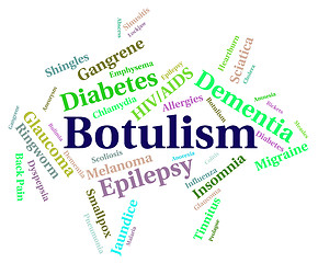 Image showing Botulism Illness Shows Poor Health And Ailment