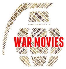 Image showing War Movies Shows Military Action And Cinema