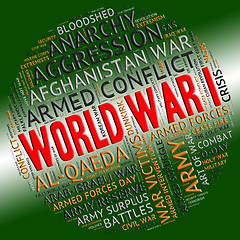 Image showing World War I Indicates First Wwi And Wars