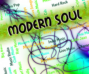 Image showing Soul Music Means Up To Date And Melody