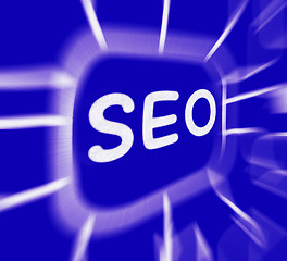 Image showing SEO Diagram Displays Optimized For Search Engines