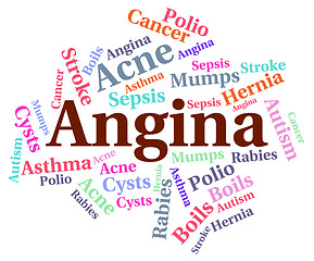 Image showing Angina Illness Shows Congenital Heart Disease And Affliction