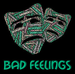 Image showing Bad Feelings Represents Ill Will And Animosity