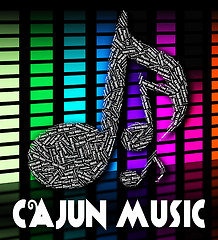 Image showing Cajun Music Shows Sound Tracks And Acoustic