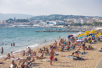 Image showing Cannes coast