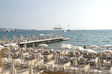 Image showing Cannes coast