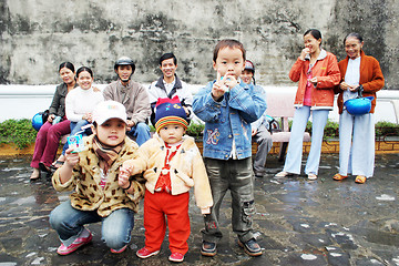 Image showing Vietnamese family