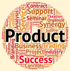 Image showing Product Word Represents Stock Stocks And Words