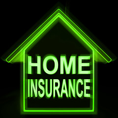 Image showing Home Insurance Means Protecting And Insuring Property