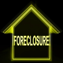 Image showing Foreclosure House Home Repossession To Recover Debt