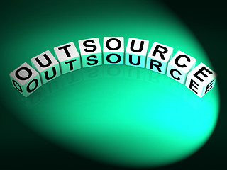 Image showing Outsource Dice Show Outsourcing and Contracting Employment