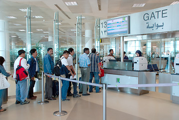 Image showing Happy flight by gate 13