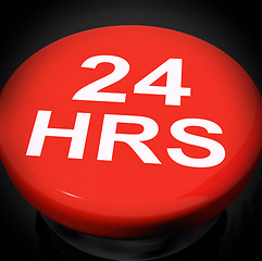 Image showing Twenty Four Hours Switch Shows Open 24 hours