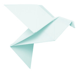 Image showing origami dove