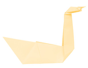 Image showing origami swan