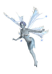 Image showing Snow Fairy Flying