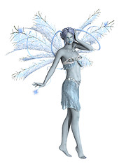 Image showing Snow Fairy on White