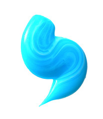 Image showing Tooth Paste Swirl