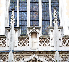 Image showing   westminster  cathedral in london england old  construction and