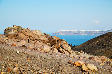 Image showing volcanic land in europe  