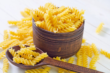 Image showing raw pasta