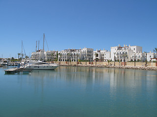 Image showing Boats at the Marina