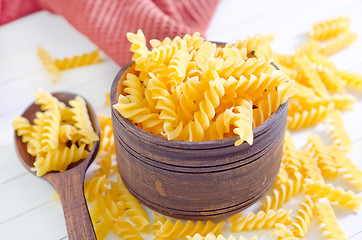 Image showing raw pasta