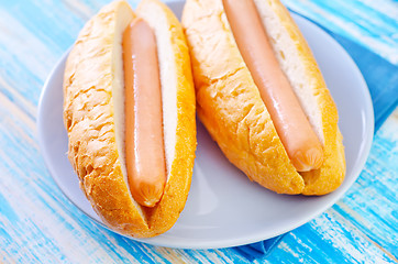 Image showing hot dogs