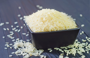 Image showing raw rice