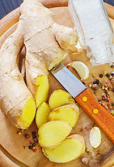 Image showing aroma spices on the board