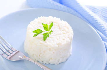 Image showing boiled rice