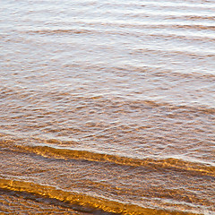 Image showing abstract in morocco  sea africa ocean wave and lanscape  