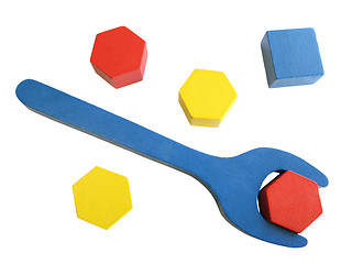 Image showing Wooden Toys