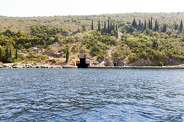 Image showing   shelter. Bay. Montenegro.