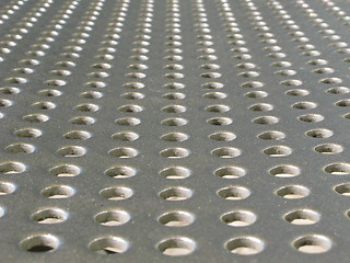 Image showing Metallic pattern