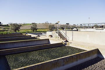 Image showing Wastewater sanitation plant