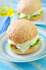 Image showing cheeseburger