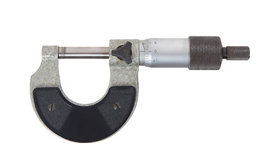 Image showing Old measuring tool isolated