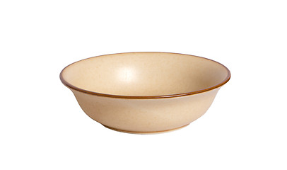 Image showing Vintage empty bowl 