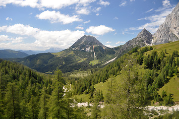 Image showing Dachstein Mountains, Styria, Austria