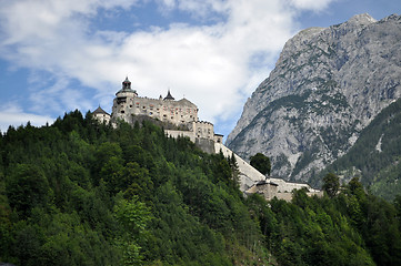 Image showing Hohenwerfen Castle, Austria