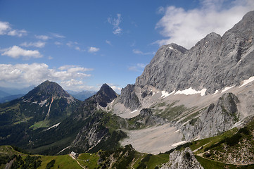 Image showing Dachstein Mountains, Styria, Austria