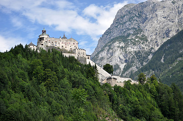 Image showing Hohenwerfen Castle, Austria