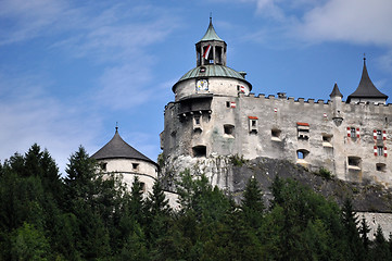 Image showing Hohenwerfen Castle, Austria