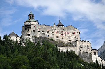 Image showing Hohenwerfen Castle, Austria