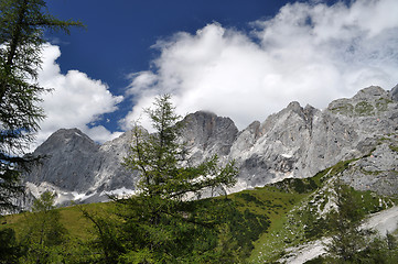 Image showing Dachstein Mountains, Styria, Austria